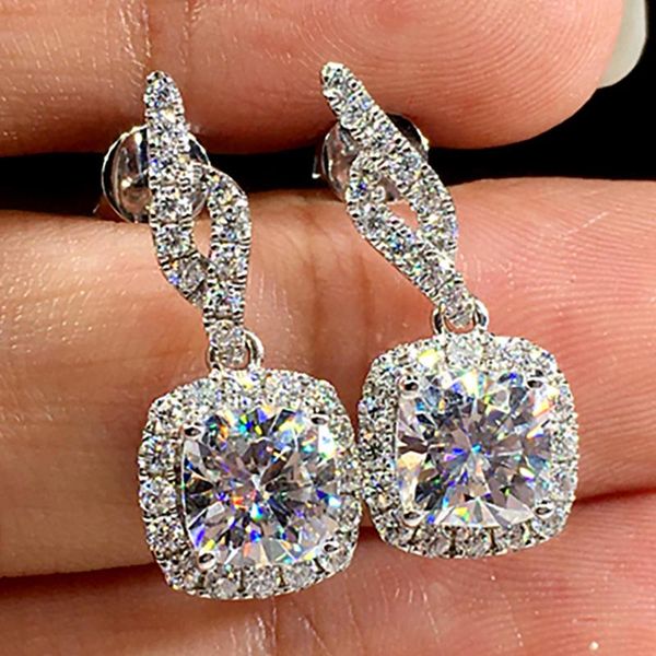 stud 14k au585 white gold women earrings moissanite cushion classic elegant wedding party engagement anniversary trendy romantic, Golden;silver
stud 14k au585 white gold women earrings moissanite cushion classic elegant wedding party engagement anniversary trendy romantic, Golden;silver