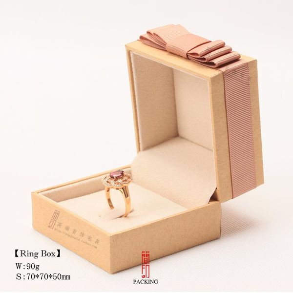 the kraft paper jewelry packing box for ring or earring wood color case for jewellery boxes, Pink;blue
the kraft paper jewelry packing box for ring or earring wood color case for jewellery boxes, Pink;blue