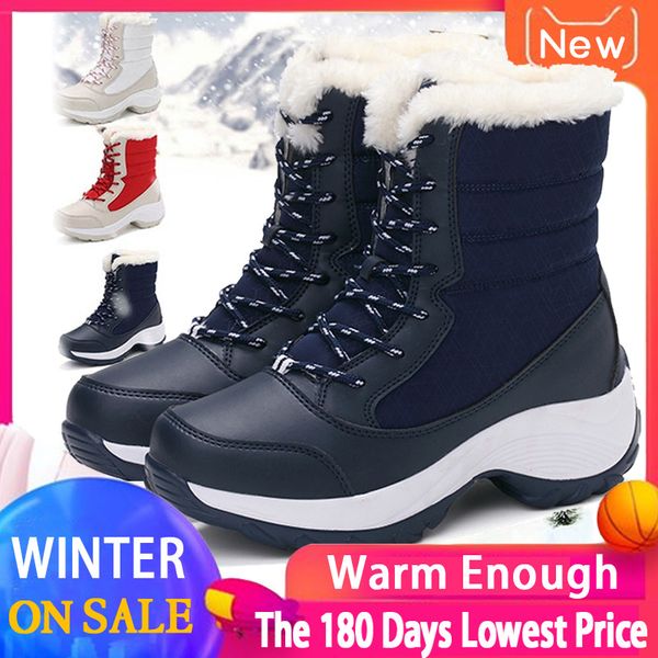 2019 women snow non-slip parent-child winter boots thick fur platform waterproof and warm shoes plus size 31-42, Black;grey
2019 women snow non-slip parent-child winter boots thick fur platform waterproof and warm shoes plus size 31-42, Black;grey