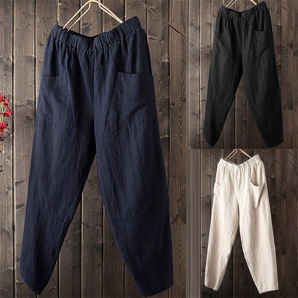 autumn summwe clothing new large size women's cotton and hemp pure color high waist wide leg pants cotton linen trousers loose 201111, Black;white
autumn summwe clothing new large size women's cotton and hemp pure color high waist wide leg pants cotton linen trousers loose 201111, Black;white