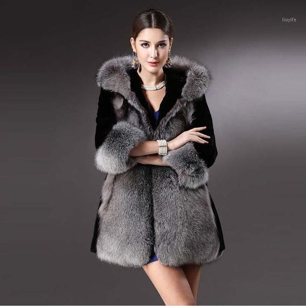 alishebuy winter faux fur patchwork coat hooded winter coat fashion1, Tan;black
alishebuy winter faux fur patchwork coat hooded winter coat fashion1, Tan;black