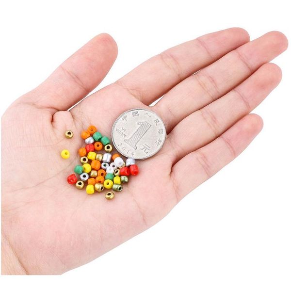 m-4mm round colorful seed beads charms silver color glass beads for bracelet necklace earrings diy jewelry making 30g jllnoz
m-4mm round colorful seed beads charms silver color glass beads for bracelet necklace earrings diy jewelry making 30g jllnoz