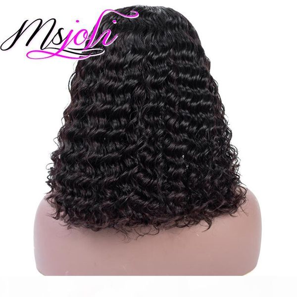 msjoli pre plucked short bob full lace human hair wigs for black women wet wavy lace front wig with baby hair bleached knots, Black;brown
msjoli pre plucked short bob full lace human hair wigs for black women wet wavy lace front wig with baby hair bleached knots, Black;brown