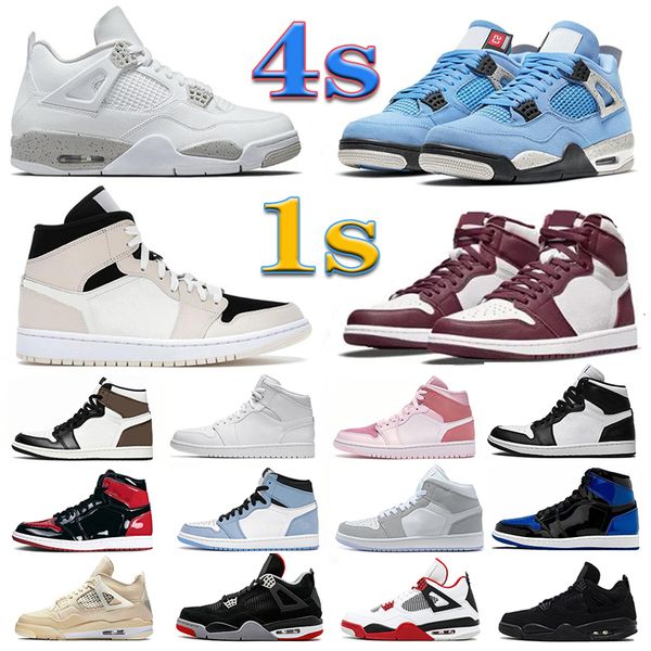 4s men basketball shoes 1s 1 barely orange patent bred royal university blue bordeaux dark mocha 4 white oreo black white mens women trainer
4s men basketball shoes 1s 1 barely orange patent bred royal university blue bordeaux dark mocha 4 white oreo black white mens women trainer