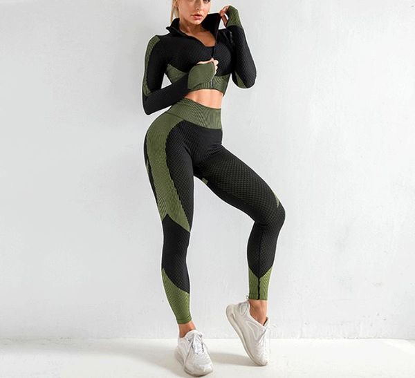 yoga outfits winter sets womens seamless gym set women fitness suits workout sportwear long sleeve shirts high waist three piece, White;red
yoga outfits winter sets womens seamless gym set women fitness suits workout sportwear long sleeve shirts high waist three piece, White;red