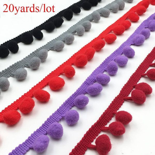 20yards lot 35 colors optional color pompom small ball cotton bohemian tassel trimming fringe diy for sewing curtains decoration h jllfff
20yards lot 35 colors optional color pompom small ball cotton bohemian tassel trimming fringe diy for sewing curtains decoration h jllfff