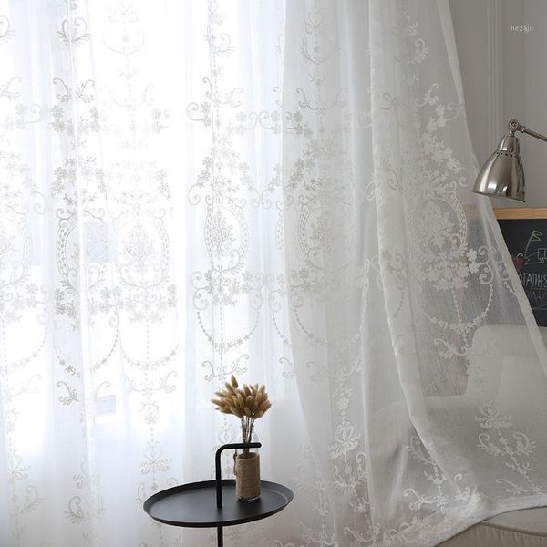 curtain & drapes european style window screen embroidery white gauze bedroom cloth embroidered pure color living room1
curtain & drapes european style window screen embroidery white gauze bedroom cloth embroidered pure color living room1