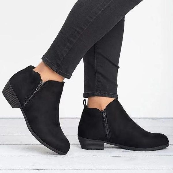 boots women spring autumn shoes woman pointed toe faux leather side zipper ladies fashion zapatos de mujer, Black
boots women spring autumn shoes woman pointed toe faux leather side zipper ladies fashion zapatos de mujer, Black