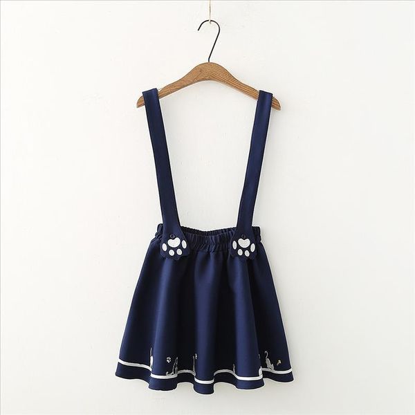 cute cat embroidery sweet skirt women preppy style suspender mini skirt japan korean harajuku skirts for girl lolita kawaii, Black
cute cat embroidery sweet skirt women preppy style suspender mini skirt japan korean harajuku skirts for girl lolita kawaii, Black