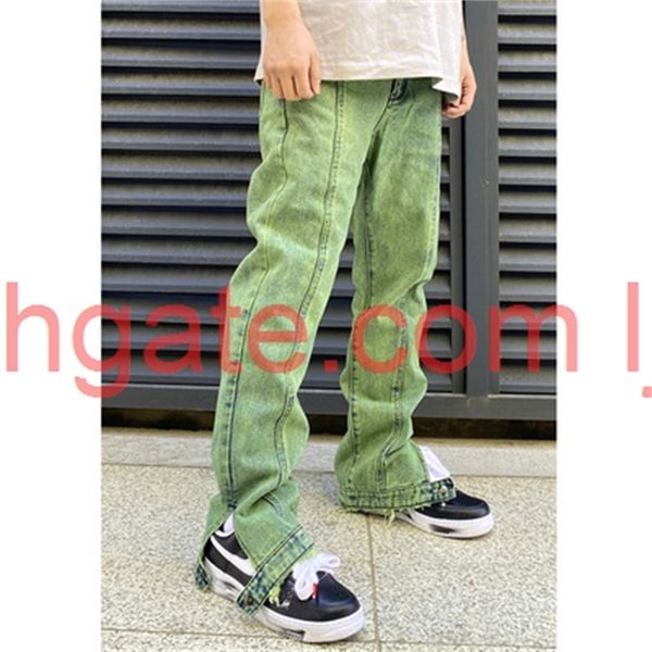 green new style men's distressed destroyed pants white ripped patches skinny biker jeans slim trousers 2020ss, Blue
green new style men's distressed destroyed pants white ripped patches skinny biker jeans slim trousers 2020ss, Blue