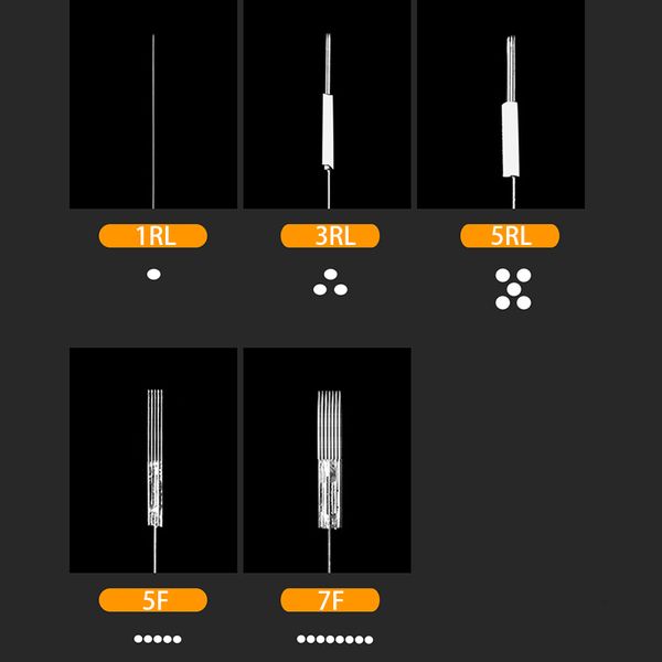wholesale 500pcs pmu needles + needle tips disposable sterilized 1r 3r 5r 5f 7f tattoo needles for permanent makeup eyebrow tool
wholesale 500pcs pmu needles + needle tips disposable sterilized 1r 3r 5r 5f 7f tattoo needles for permanent makeup eyebrow tool