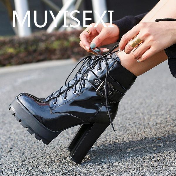 new platform 12cm super high heel fashion nightclub dating party stretch pointed toe lace up zip ankle boots jgg14 muyisexi1, Black
new platform 12cm super high heel fashion nightclub dating party stretch pointed toe lace up zip ankle boots jgg14 muyisexi1, Black