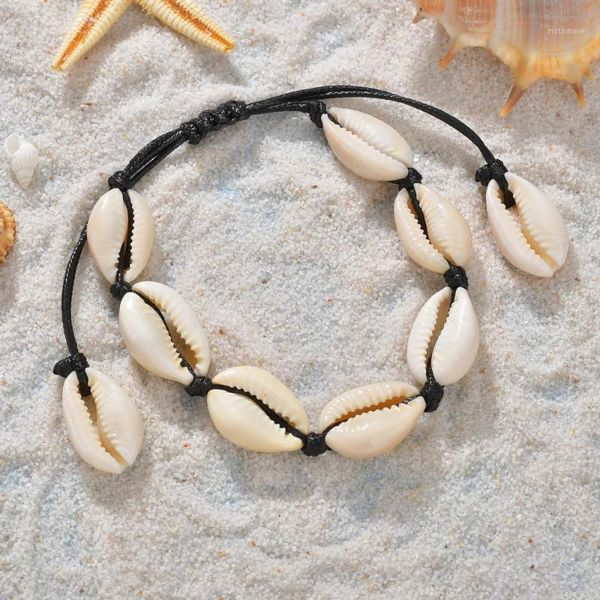 huitan summer adjustale rope chain shell bracelets charm lace-up gift accessories for girl swimming jewelry wrist bracelets1, Golden;silver
huitan summer adjustale rope chain shell bracelets charm lace-up gift accessories for girl swimming jewelry wrist bracelets1, Golden;silver
