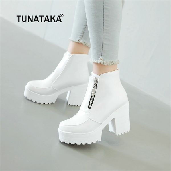 black white platform ankle boots for women high heels boots ladies zip autumn winter booties woman boots shoes dropshipping y200723
black white platform ankle boots for women high heels boots ladies zip autumn winter booties woman boots shoes dropshipping y200723