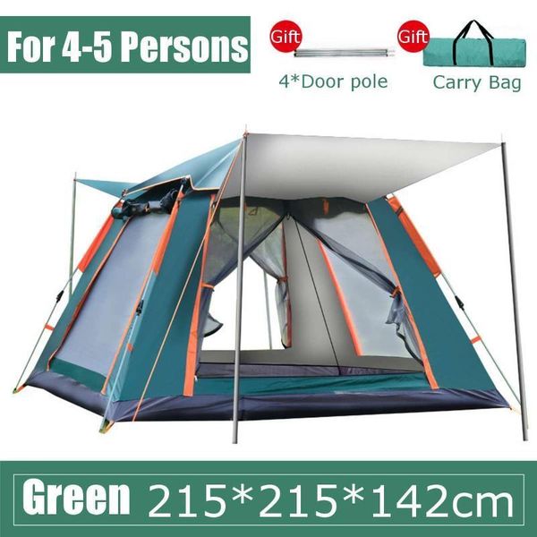 4-5 people throw tent outdoor automatic tents double layer waterproof camping hiking tent 4 season outdoor large family tents1
4-5 people throw tent outdoor automatic tents double layer waterproof camping hiking tent 4 season outdoor large family tents1