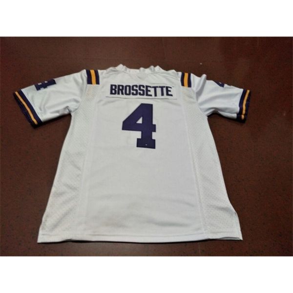 121 #4 nick brossette white purple lsu tigers alumni college jersey size s-4xl or custom any name or number jersey, Black
121 #4 nick brossette white purple lsu tigers alumni college jersey size s-4xl or custom any name or number jersey, Black