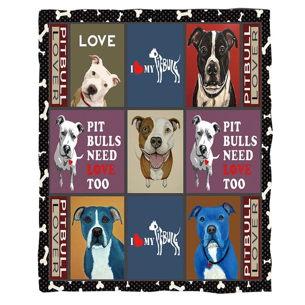 love pitbull funny 3d printed fleece blanket for beds hiking picnic thick quilt fashionable bedspread sherpa throw blanket
love pitbull funny 3d printed fleece blanket for beds hiking picnic thick quilt fashionable bedspread sherpa throw blanket
