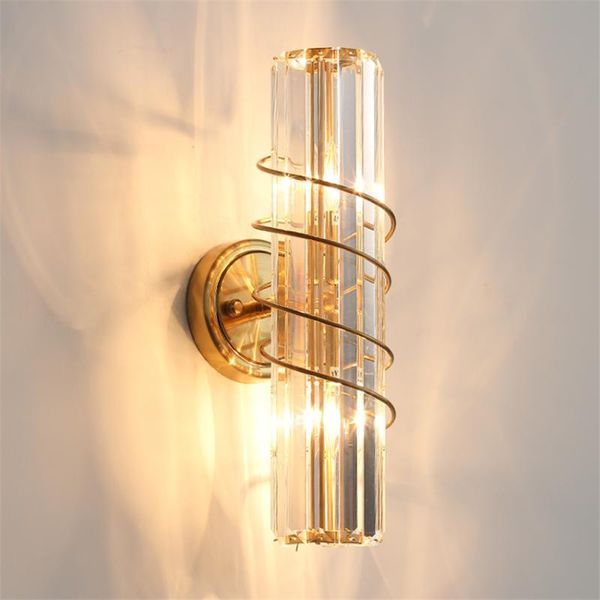 post modern crystal wall lamps creative living room gold background wall sconces lights bedroom bedside l aisle fixtures
post modern crystal wall lamps creative living room gold background wall sconces lights bedroom bedside l aisle fixtures