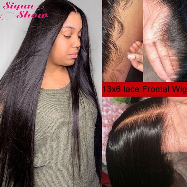 siyun show 250 density lace wig 30 inch brazilian straight hair wig remy pre plucked 13x6 lace front human hair wigs for women, Black;brown
siyun show 250 density lace wig 30 inch brazilian straight hair wig remy pre plucked 13x6 lace front human hair wigs for women, Black;brown