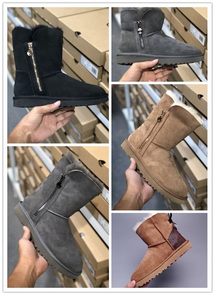 2020 winter new wgg australia classic snow boots womens winter boots fashion discount ankle plus cotton boots shoes size 36-40, Black
2020 winter new wgg australia classic snow boots womens winter boots fashion discount ankle plus cotton boots shoes size 36-40, Black