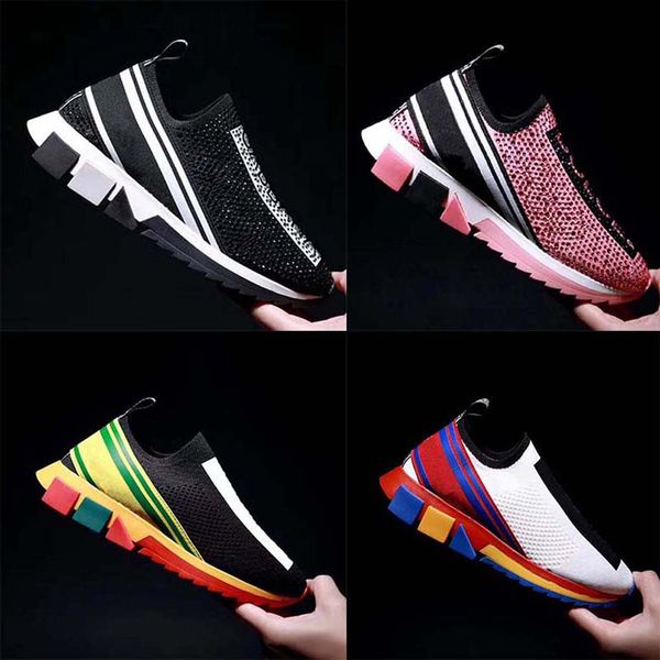 fashion real leather handmade multicolor gradient technical sneakers men women famous shoes trainers 38, Black
fashion real leather handmade multicolor gradient technical sneakers men women famous shoes trainers 38, Black