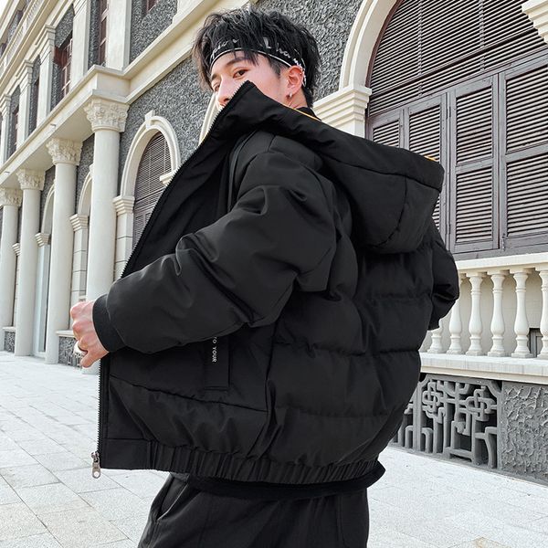 coat winter 2020 new korean fashion brand tooling down cotton padded jacket men's, Black
coat winter 2020 new korean fashion brand tooling down cotton padded jacket men's, Black