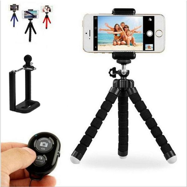 tripod for phone Sponge small tripod mobile phone Bluetooth bracket with U-clip set family
tripod for phone Sponge small tripod mobile phone Bluetooth bracket with U-clip set family
