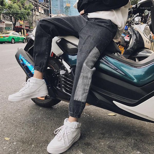 pants men's autumn jeans men's loose korean-style harlan fashion capri all-match pants1, Blue
pants men's autumn jeans men's loose korean-style harlan fashion capri all-match pants1, Blue