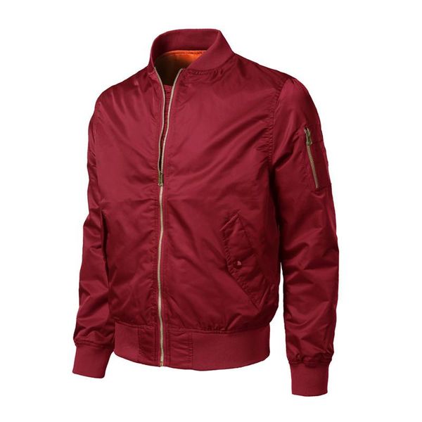 men spring autumn winter casual solid slim bomber jacket zipper outwear patchwork rainproof windbreaker oversized, Black;brown
men spring autumn winter casual solid slim bomber jacket zipper outwear patchwork rainproof windbreaker oversized, Black;brown