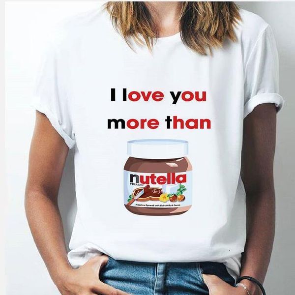 nutella kawaii print tshirt графический милый мультфильм футболка корейский стиль top tees женский полиэстер повседневная топ женские футбол, White
nutella kawaii print tshirt графический милый мультфильм футболка корейский стиль top tees женский полиэстер повседневная топ женские футбол, White