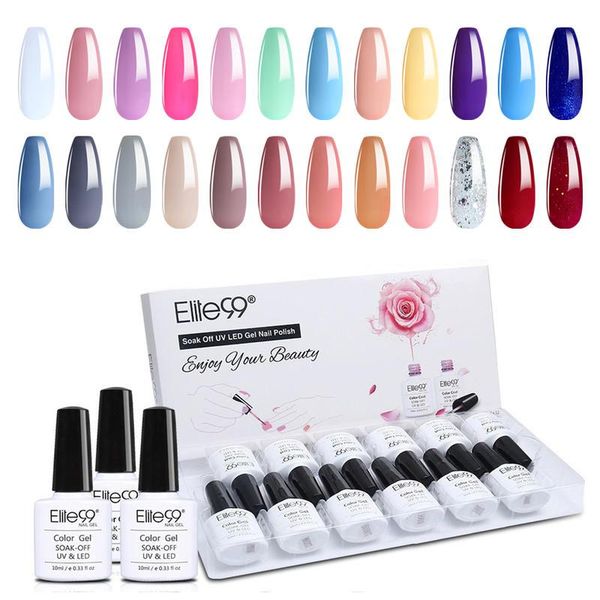 elite99 24pcs/set uv gel nail kits 10ml gift box pure color bling glitter gel polish sets soak off uv led nail art manicure set
elite99 24pcs/set uv gel nail kits 10ml gift box pure color bling glitter gel polish sets soak off uv led nail art manicure set