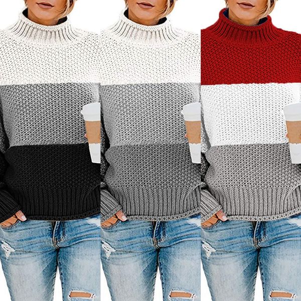 новые свитеры и пуловер knitknit трикотажной осенью и зимой 2020 года женская одежда толстая линия соответствия цвета с высоким воротником п, White;black
новые свитеры и пуловер knitknit трикотажной осенью и зимой 2020 года женская одежда толстая линия соответствия цвета с высоким воротником п, White;black