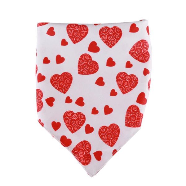 dog apparel double layer pet collar bib heart pattern valentine's day saliva triangular for medium large (red)
dog apparel double layer pet collar bib heart pattern valentine's day saliva triangular for medium large (red)