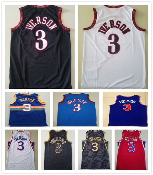 new retro baskeball allen 3 iverson jerseys men iverson stitched white blue red vintage m&n baskeball jersey, Black;red
new retro baskeball allen 3 iverson jerseys men iverson stitched white blue red vintage m&n baskeball jersey, Black;red