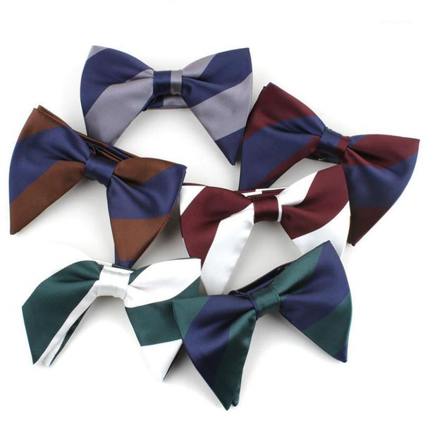 12x11cm large bow tie set men's cocktail party banquet wedding polyester stripe british solid color oversized casual bowtie1, Blue;purple
12x11cm large bow tie set men's cocktail party banquet wedding polyester stripe british solid color oversized casual bowtie1, Blue;purple