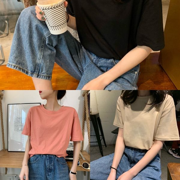 gq7mk coatshort show style coat t-shirt autumn sleeve t-shirt women's korean version loose crew neck half sleeve new thinwith color sol, White
gq7mk coatshort show style coat t-shirt autumn sleeve t-shirt women's korean version loose crew neck half sleeve new thinwith color sol, White