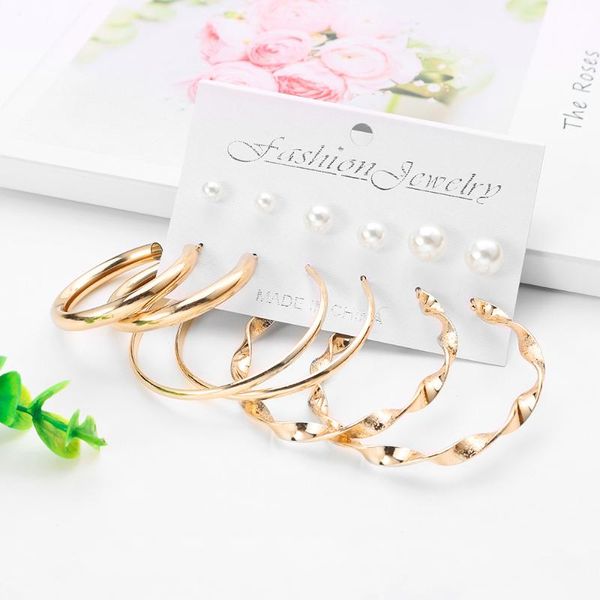 hoop & huggie wybu 8 kinds summer style metal dangle earring set for women sport tassel drop 2021 brincos female fashion jewelry, Golden;silver
hoop & huggie wybu 8 kinds summer style metal dangle earring set for women sport tassel drop 2021 brincos female fashion jewelry, Golden;silver