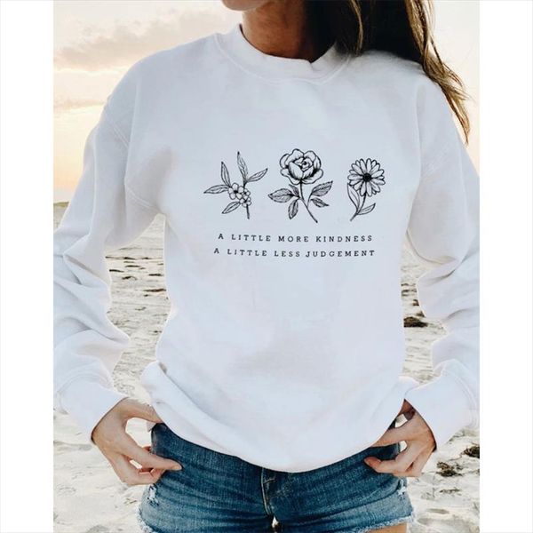 a little more kindness a little less judgement sweatshirts women flower save the plant pullovers stylish quote girl hoodies, Black
a little more kindness a little less judgement sweatshirts women flower save the plant pullovers stylish quote girl hoodies, Black