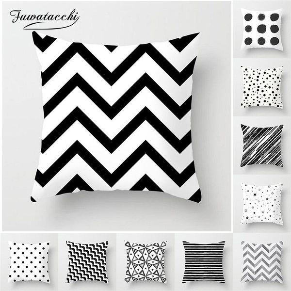 fuwatacchi simple geometric cushion covers white and black stripe wove pillow case for home sofa chair decorative pillowcases
fuwatacchi simple geometric cushion covers white and black stripe wove pillow case for home sofa chair decorative pillowcases