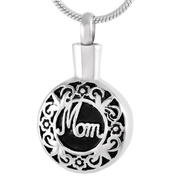 mom i love you round stainless steel pendant necklace ashes cremation urn souvenir locket for gifts to hold human pet ashes, Silver
mom i love you round stainless steel pendant necklace ashes cremation urn souvenir locket for gifts to hold human pet ashes, Silver