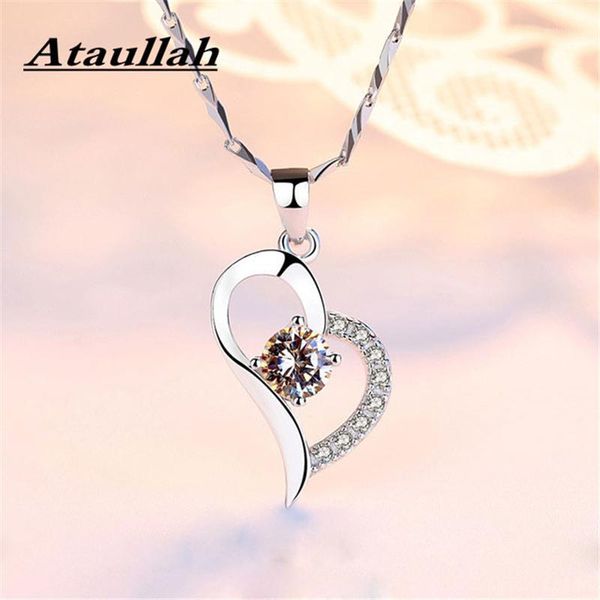 chains ataullah s999 sterling silver heart crystal necklaces for women fashion jewelry choker pendant gift girlfriend nw0151
chains ataullah s999 sterling silver heart crystal necklaces for women fashion jewelry choker pendant gift girlfriend nw0151