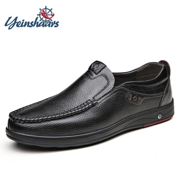 yeinshaars mens formal shoes genuine leather dress office shoe slip on wedding footwear soft breathable plus size 38-48, Black
yeinshaars mens formal shoes genuine leather dress office shoe slip on wedding footwear soft breathable plus size 38-48, Black