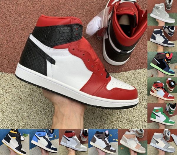 new jumpman 1 1s mens basketball shoes high satin snake shattered backboard pine green bred royal chicago toe light smoke grey men sneakers
new jumpman 1 1s mens basketball shoes high satin snake shattered backboard pine green bred royal chicago toe light smoke grey men sneakers