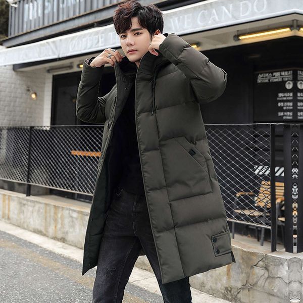 men's coat, cotton padded fashion brand, korean version, medium and long style, thickened winter clothes, fashionable youth, Black
men's coat, cotton padded fashion brand, korean version, medium and long style, thickened winter clothes, fashionable youth, Black