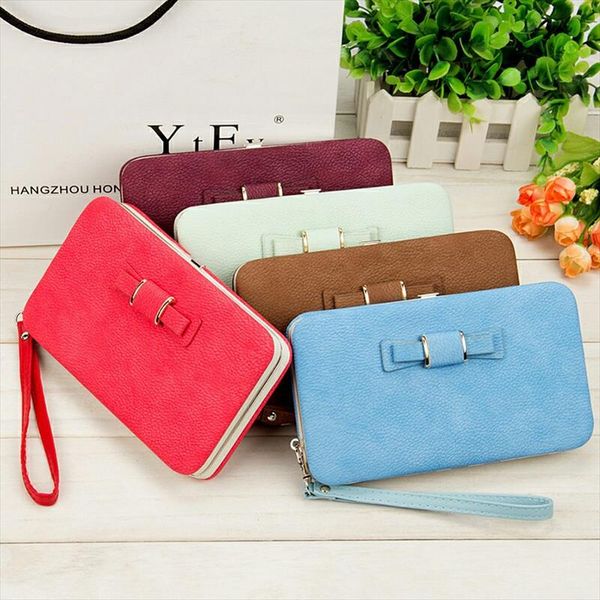 wallet female womens wallet snap coin purse phone bag bow multi card bit card holder purse women billetera mujer, Red;black
wallet female womens wallet snap coin purse phone bag bow multi card bit card holder purse women billetera mujer, Red;black