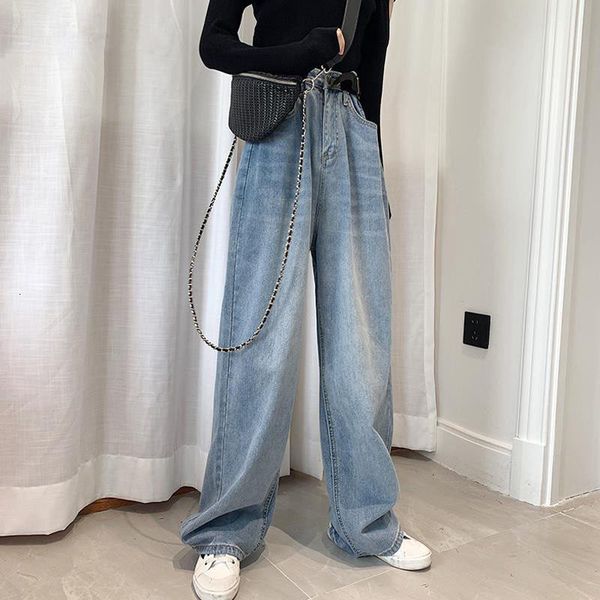 high waist denim female flare jeans for women plus size bell bottom mom jeans with belt female wide leg loose jeans streetwear, Blue
high waist denim female flare jeans for women plus size bell bottom mom jeans with belt female wide leg loose jeans streetwear, Blue