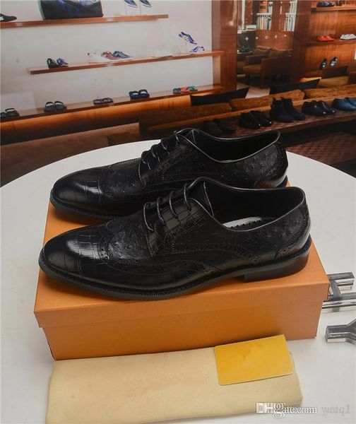 sp designer formal men dress shoes male leather classic brogue shoes flats oxfords for wedding office business 33, Black
sp designer formal men dress shoes male leather classic brogue shoes flats oxfords for wedding office business 33, Black
