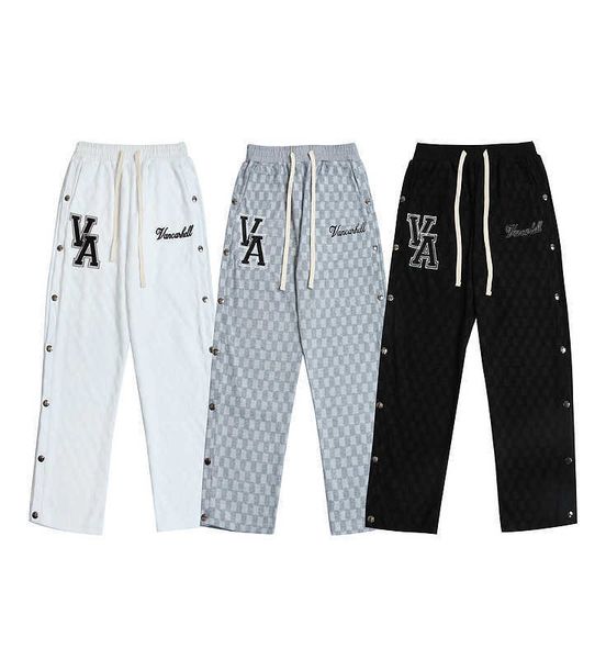 2023 men's pants high street side row slit terry cloth jacquard embroidery casual pants, Black
2023 men's pants high street side row slit terry cloth jacquard embroidery casual pants, Black