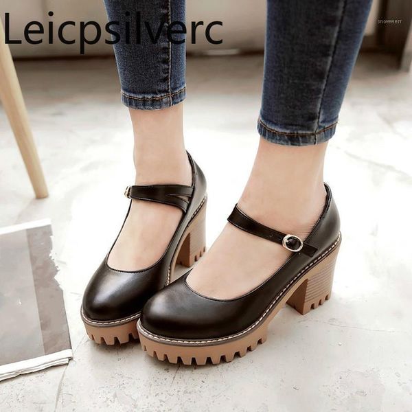 pumps spring and autumn the new fashion round head shallow mouth buckle thick heel high heel women's shoes plus size 33-431, Black
pumps spring and autumn the new fashion round head shallow mouth buckle thick heel high heel women's shoes plus size 33-431, Black
