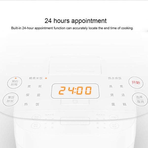original xiaomi mijia c1 multi-function 220v rice cooker cn plug capacity 5l
original xiaomi mijia c1 multi-function 220v rice cooker cn plug capacity 5l
